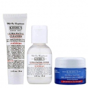 科颜氏（Kiehl’s）   高保湿随身套组（洁面啫喱30ml+爽肤水40ml+面霜7ml）