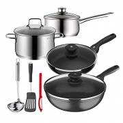 WMF 福腾宝 锅具刀具厨具小件 8件套装