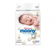 moony 尤妮佳 Natural皇家系列 婴儿纸尿裤 NB90片 *2件