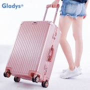 歌莱蒂丝 Gladys 铝框四方款 万向轮拉杆箱 20寸