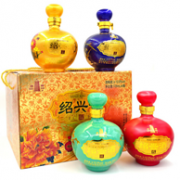 2件 塔牌 手工冬酿 梅兰竹菊 糯米花雕酒 半甜型 728ml*4坛