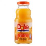 限地区：都乐 Dole 橙味100% 纯果汁 饮料 250ml*24瓶 整箱装 *2件 119元包邮（买一赠一，合59.5元/件）