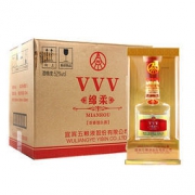 大额神券：宜宾五粮液股份出品 3vvv绵柔52度浓香型国产白酒 340元包邮（600-260）