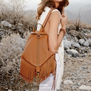 Rebecca Minkoff Julian 女士流苏双肩背包 HF36ISUB25