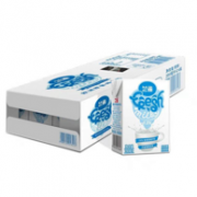 波兰原装，兰雀 唯鲜系列 脱脂纯牛奶200ml*24*2件