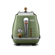 德龙（Delonghi） CTO2003 多士炉 橄榄绿 复古优雅