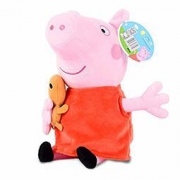 Peppa Pig 小猪佩奇 毛绒公仔玩具 高30cm 39元