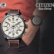 CITIZEN 西铁城 Eco-Drive CA4215-04W 男士光动能腕表