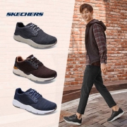 限43码，Skechers 斯凯奇 USA系列 男士系带休闲鞋 65123