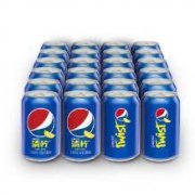 限华东：百事可乐 Pepsi 汽水碳酸饮料 330ml*24罐