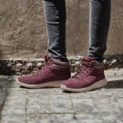 Skechers斯凯奇 14626-BURG  女士鞋轻质 绑带休闲鞋中帮鞋