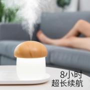 蘑菇 usb迷你加湿器 家用 静音 28元包邮（58-30）