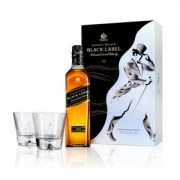 JOHNNIE WALKER 尊尼获加 黑牌 调配型苏格兰威士忌礼盒 700ml*2件+凑单品 377元包邮