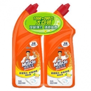 Mr Muscle 威猛先生 深层净力洁厕啫哩 600g*2*2件 34.8元（2件5折）