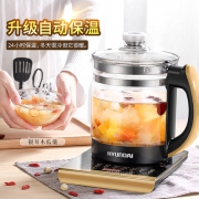 韩国现代（HYUNDAI）     QC-YS1652 全自动加厚玻璃多功能养生壶