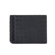 葆蝶家（BOTTEGA VENETA）   123180 V4651 1000 男士编织钱包