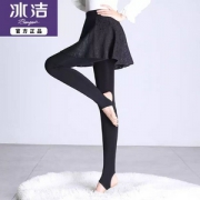 冰洁 蕾丝加绒假两件打底裤 2款