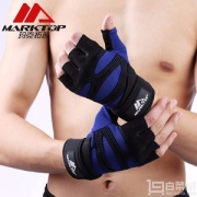 Marktop 玛克拓普 M9052 腕带款健身手套（一对装）