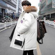 加拿大鹅同款# 男士中长款羽绒服