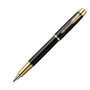 PARKER 派克 IM系列 纯黑丽雅金夹 钢笔 F尖
