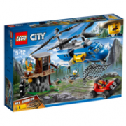 评价18w，99%好评：LEGO 乐高 城市组系列 60173 山地特警空中追捕积木