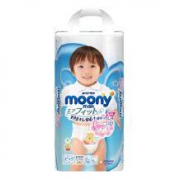 京东plus会员专享：尤妮佳 moony  男婴用拉拉裤 XL38片 *4件