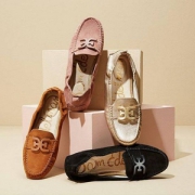 ，Sam Edelman 18新款 女士Farrell真皮豆豆鞋 F6841L1