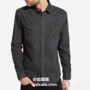 限M码，Wrangler Western 男士西部牛仔风牛仔衬衫 Prime会员凑单免费直邮含税