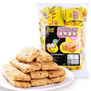 蛋黄含量12%：500gx2件 台湾进口 榙榙 咸鸭蛋黄饼干
