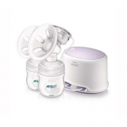 飞利浦新安怡（AVENT）    SCF334/02 双边电动吸奶器 赠辅食机+吸乳胸衣+湿巾