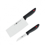 今日结束：Zwilling 双立人中片刀+蔬菜刀不锈钢套装 Twin Point