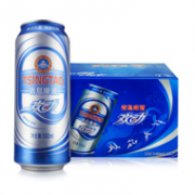 TSINGTAO 青岛啤酒 欢动啤酒 7度 500mlx12听x8件