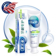 Oral-B 欧乐-B 排浊泡泡牙膏 绿茶持久清新修护 200g 48.9元