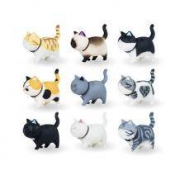 ACTOYS 不二马大叔 猫铃铛 盒蛋摆件 *4件