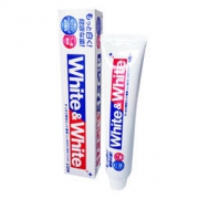 Lion 狮王 White&white 美白 牙膏 150g *11件 117.8元包邮（需用券）