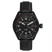 汉米尔顿（Hamilton）  Khaki Takeoff 启航 策马特飞鹰 限量版 H76695733 男士机械腕表