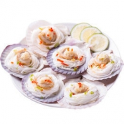 京东PLUS会员：獐子岛 蒜蓉粉丝扇贝 400g 12只 39.9元，可299-150