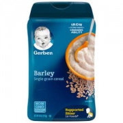 Gerber 嘉宝 婴幼儿米粉1段 大麦味 227g  *9件