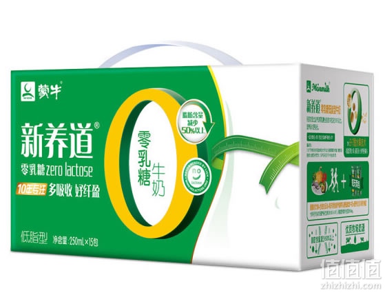 蒙牛新养道零乳糖牛奶