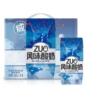 蒙牛 ZUO风味酸牛奶 海盐焦糖咸味 200g*16