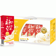 永和豆浆 香浓原味豆浆250ml*12盒/箱