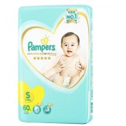 Pampers 帮宝适 一级帮 婴儿纸尿裤 S60片 *4件
