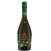 意大利进口，CAVICCHIOLI 卡维留里 意大利之花 普劳塞考绝 干高泡葡萄酒750ml*3瓶 ￥127包邮