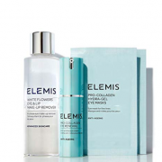 艾丽美（Elemis）  闪亮眼部三件套（白花卸妆液125m 骨胶原眼霜15ml 眼膜2组）