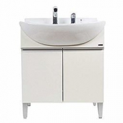 TOTO LDSW753W 白色落地式浴室柜含龙头 3899元包邮（需用码）