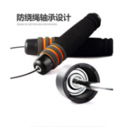 耐磨不绕绳：索维尔 健身运动专用钢丝跳绳