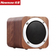 拼购价：Newmine 纽曼 MX05 复古木质蓝牙音箱 樱桃木色 99元包邮