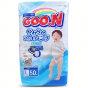 大王（GOO.N） 维E系列 成长裤 拉拉裤 男 L50 消臭设计