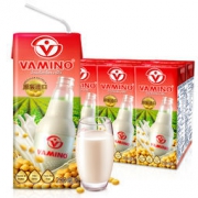 VAMINO 哇米诺 原味豆奶饮料 纸盒装 250ml*6盒 *3件 60.4元（满减，合20.13元/件）