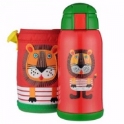 Tiger 虎牌 MML-C06C-EL 小狮子 儿童型不锈钢真空保温杯 630ML*2个 363元包邮